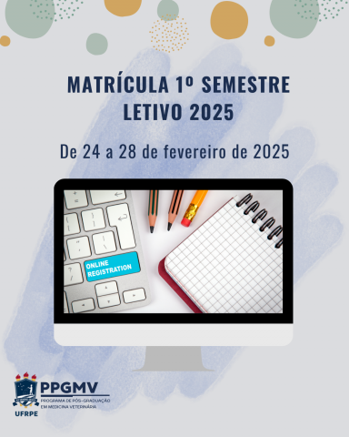 Matrícula 2025.1